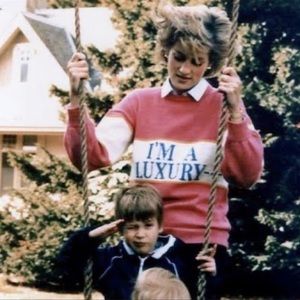 Gyles & George “I’m A Luxury” Princess Diana Sweater